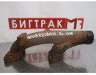 Коллектор выпускной боковая часть двигателя DC12 Scania R, P, G SCANIA G